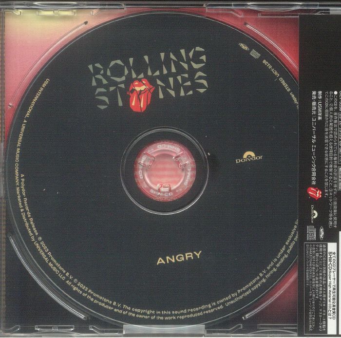 Rolling Stones/ Angry他/新品10インチ2枚/7インチ1枚 Angry (10インチシングルレコード) : Rolling Stones