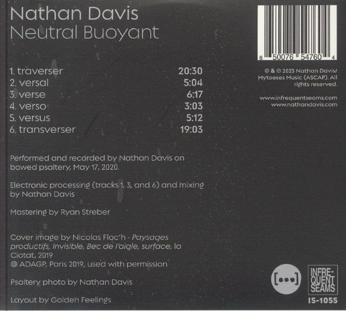 DAVIS, Nathan - Neutral Buoyant