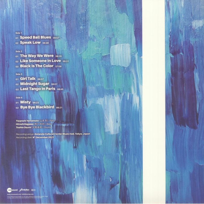 TSUYOSHI YAMAMOTO TRIO - A Shade Of Blue