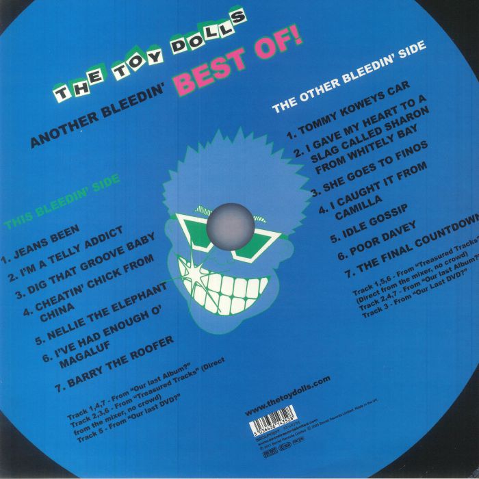 The TOY DOLLS Another Bleedin Best Of! Vinyl at Juno Records.