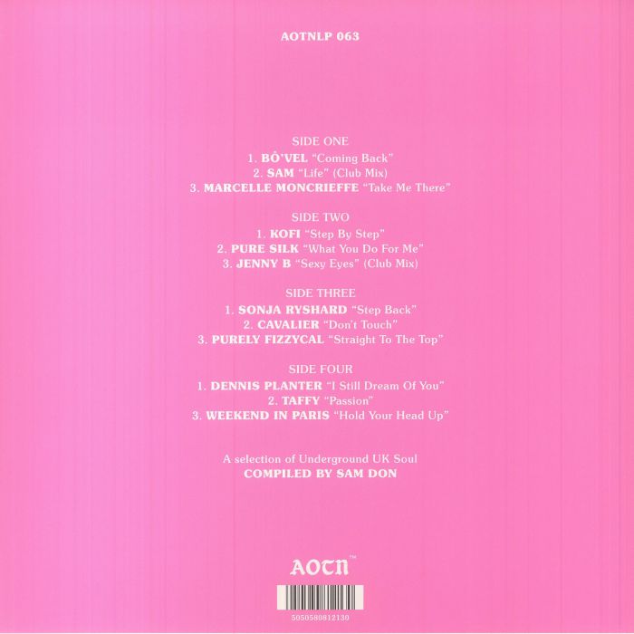 Sam DON/VARIOUS - Just A Touch: Underground UK Soul Compiled By