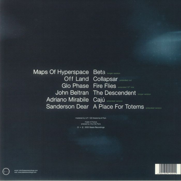 MAPS OF HYPERSPACE/OFF LAND/GLO PHASE/JOHN BELTRAN/ADRIANO MIRABILE/SANDERSON DEAR - Time Capsule Extensions