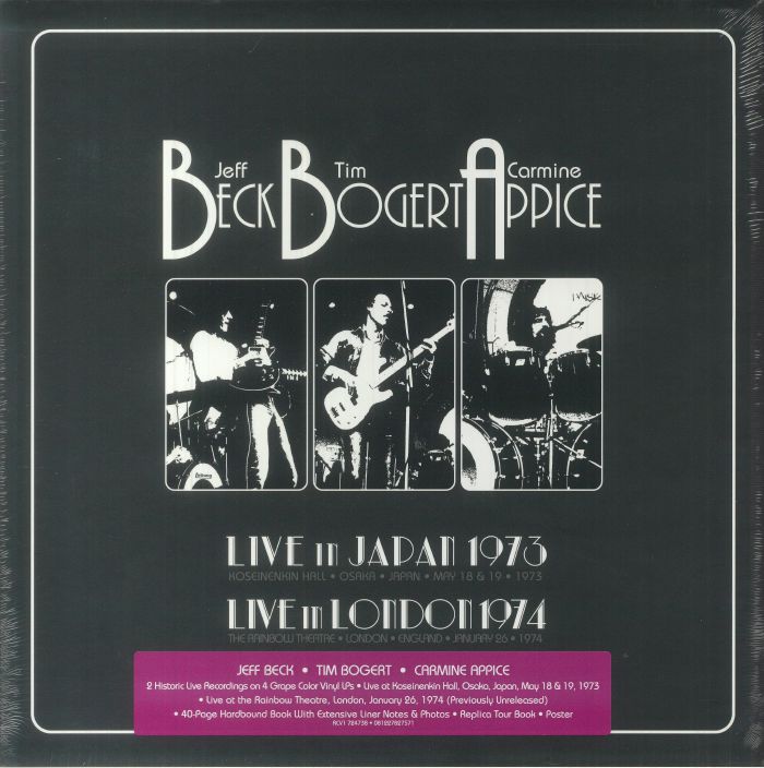 Jeff BECK/TIM BOGERT/CARMINE APPICE - Live In Japan 1973 & Live In London 1974