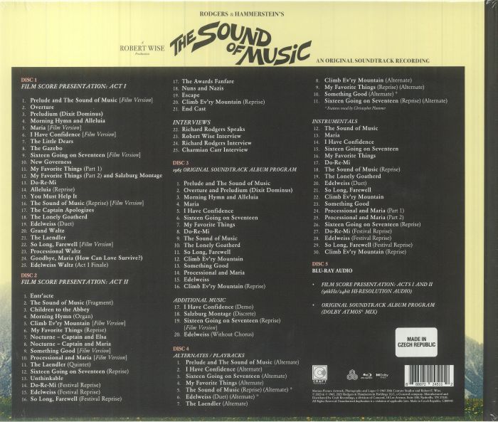 VARIOUS - The Sound Of Music (Soundtrack) (Super Deluxe Edition ...