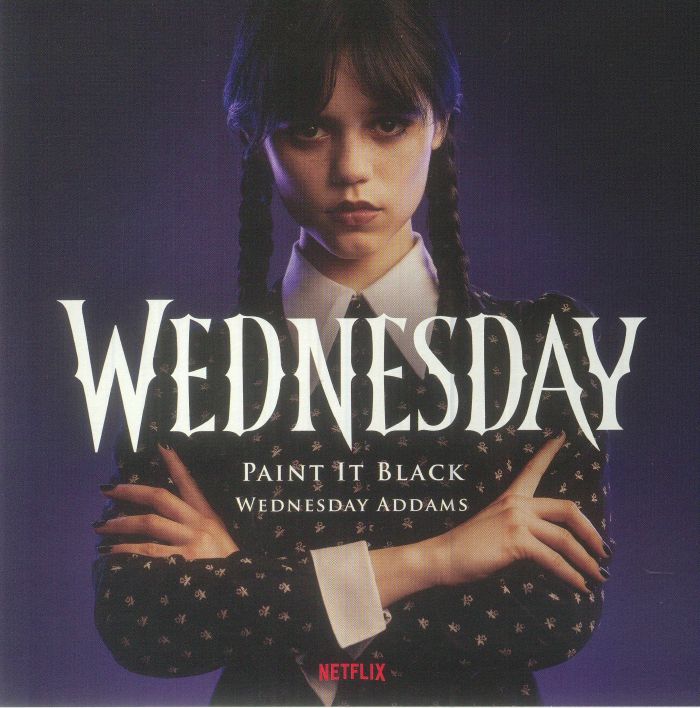 WEDNESDAY ADDAMS DANNY ELFMAN Paint It Black Vinyl At Juno Records