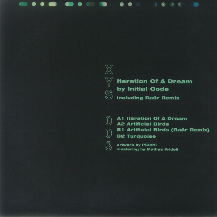 INITIAL CODE - Iteration Of A Dream