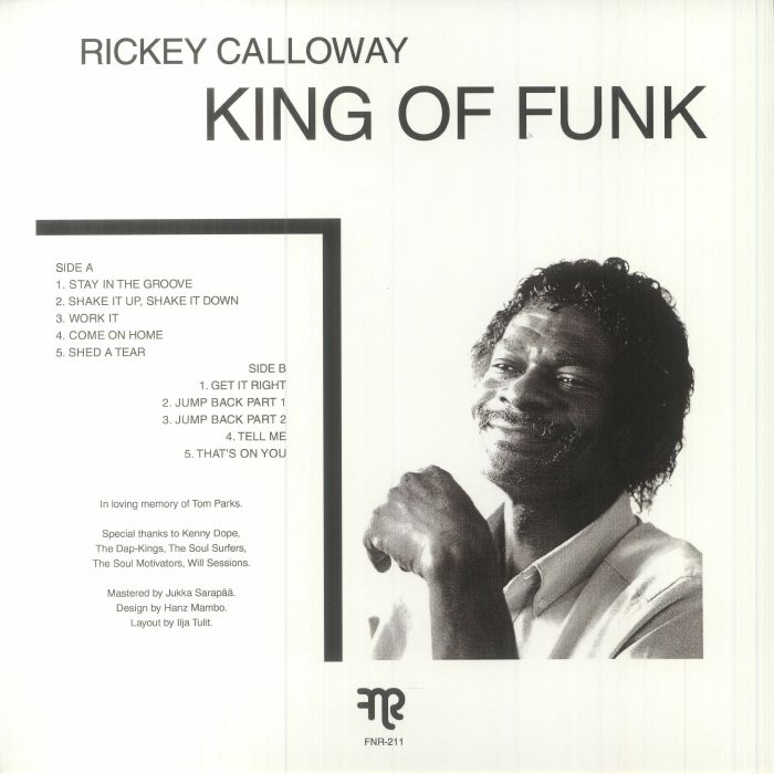 CALLOWAY, Rickey - King Of Funk