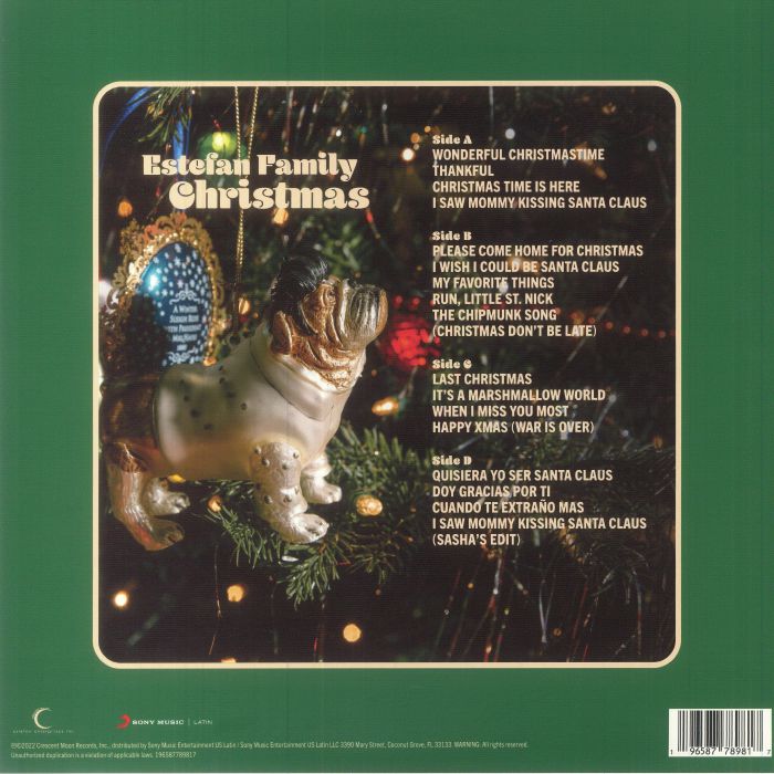 ESTEFAN, Gloria/EMILY ESTEFAN/SASHA ESTEFAN COPPOLA - Estefan Family Christmas