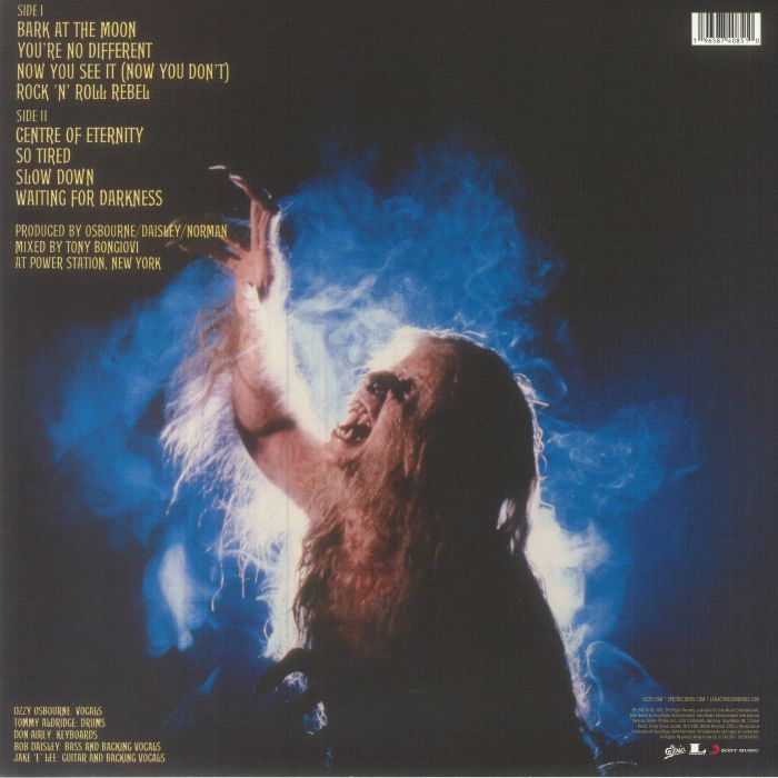 OSBOURNE, Ozzy - Bark At The Moon (40th Anniversary Edition)