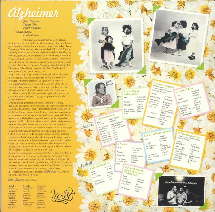 Paul DESENNE/ALONSO TORO/PEDRO VASQUEZ - Alzheimer