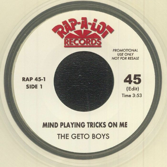 The GETO BOYS - Mind Playing Tricks On Me (reissue) Vinyl at