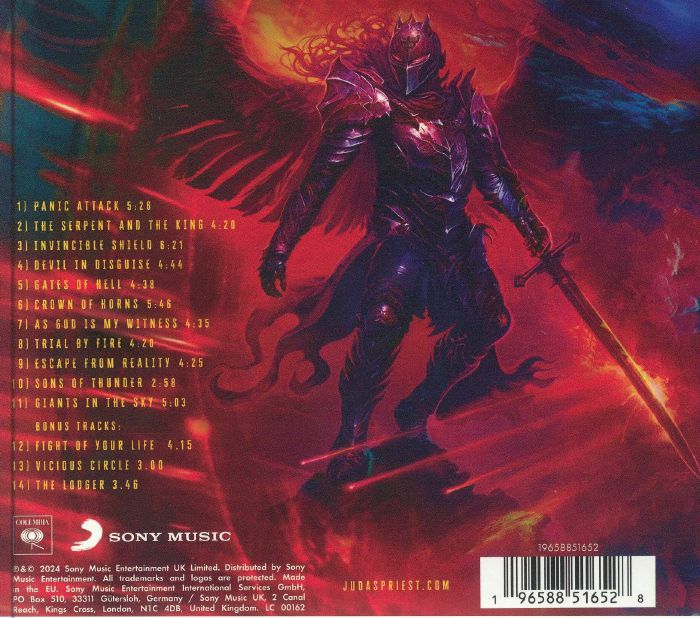 JUDAS PRIEST - Invincible Shield (Deluxe Edition)