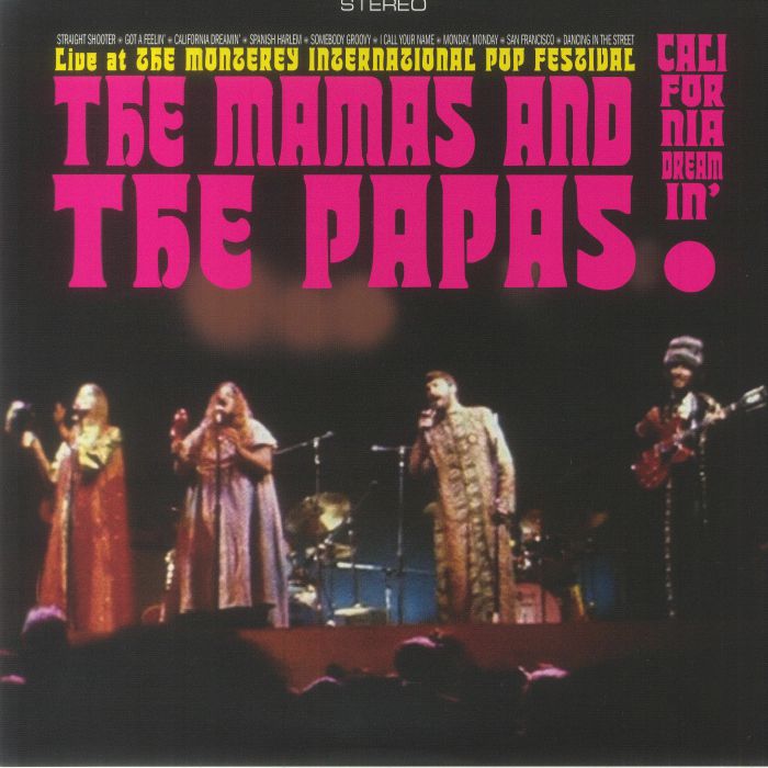 MAMAS & THE PAPAS, The - California Dreamin: Live At The Monterey International Pop Festival (Record Store Day RSD Black Friday 2023)