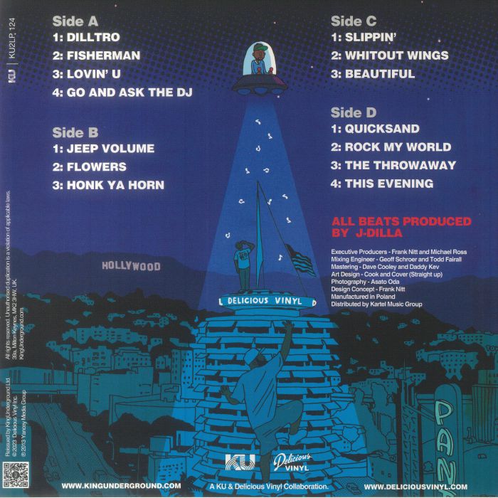 Yancey Boys aka J Dilla, Frank Nitt / Sunset Blvd: Instrumentals
