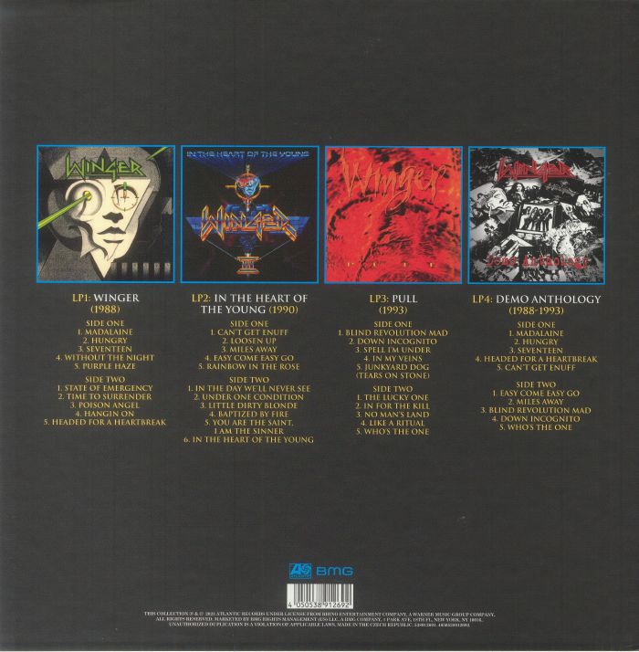 WINGER - Chapter One: Atlantic Years 1988-1993 (remastered)