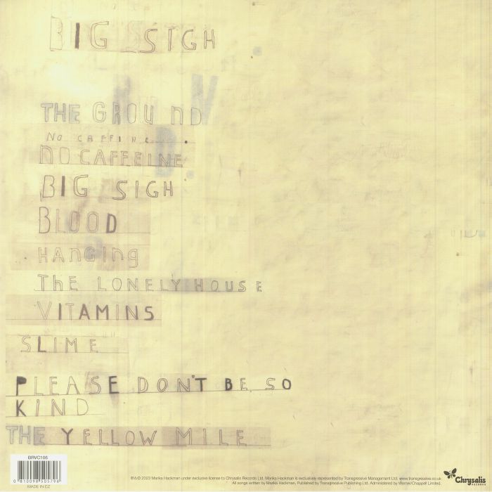 HACKMAN, Marika - Big Sigh