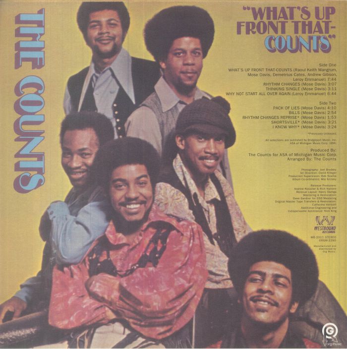 The COUNTS - What s Up Front That Counts (remastered) Vinyl at Juno ...