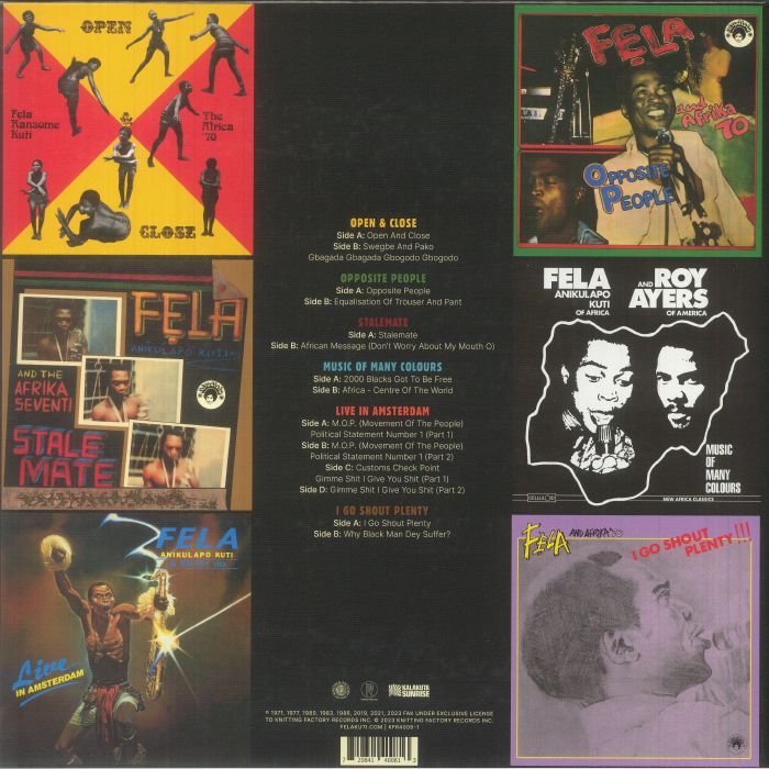 KUTI, Fela - Box Set 6: Curated by Idris Elba