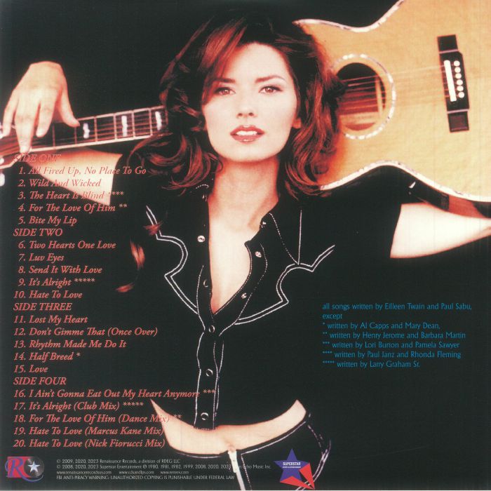 TWAIN, Shania - The First Time For The Last Time (remastered)