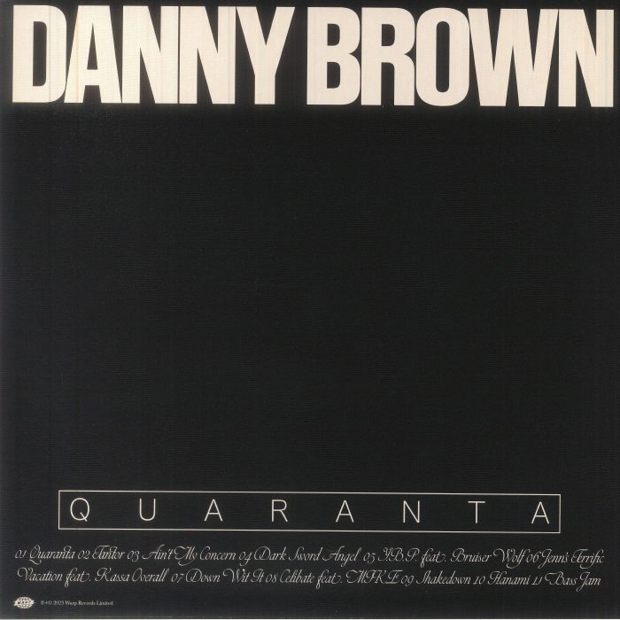 BROWN, Danny - Quaranta