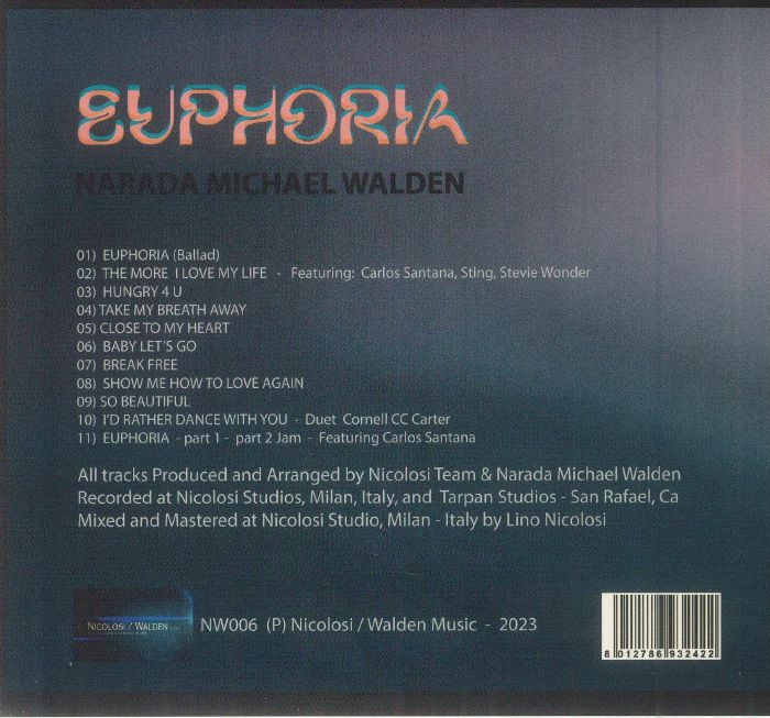 WALDEN, Narada Michael - Euphoria