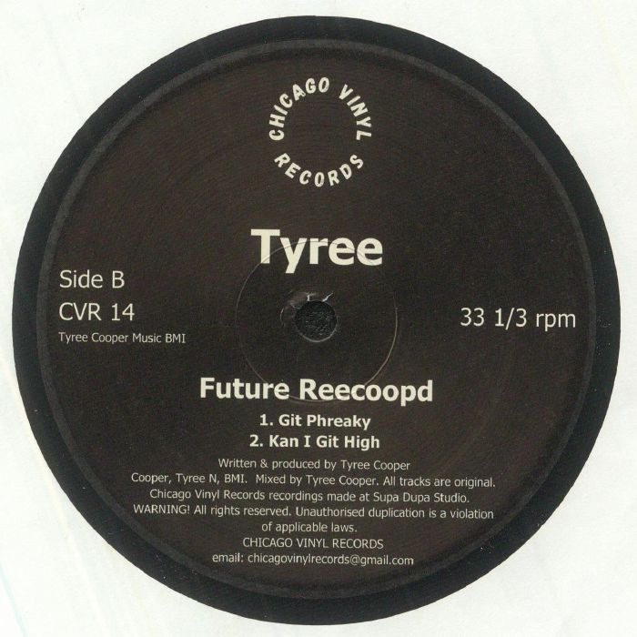 COOPER, Tyree - Future Reecoopd (reissue)