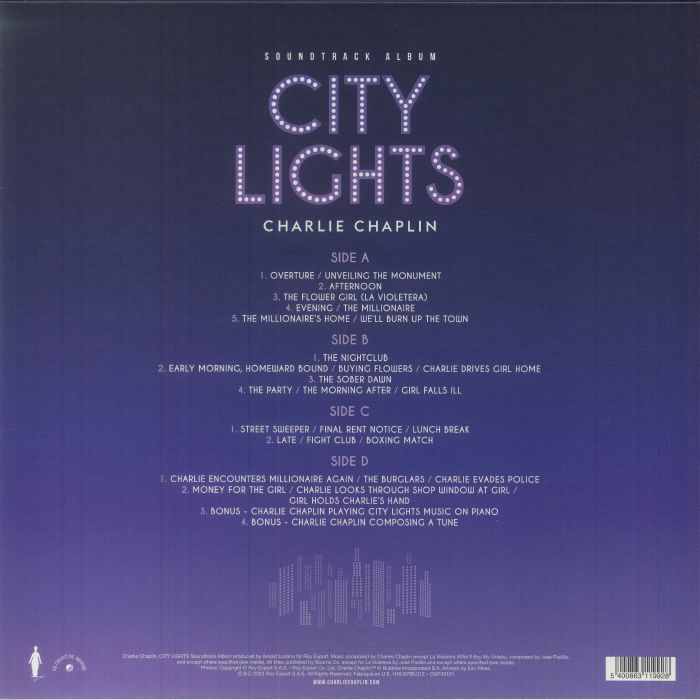 Charlie CHAPLIN - City Lights (Soundtrack) (mono) (remastered)
