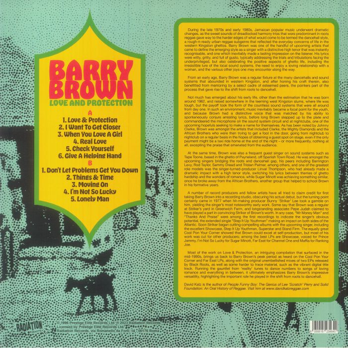 BROWN, Barry - Love & Protection