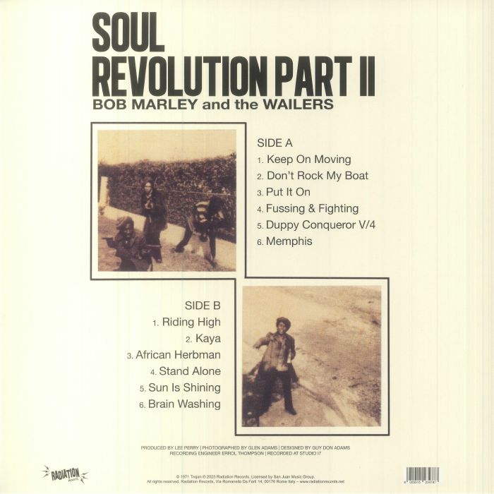 MARLEY, Bob & THE WAILERS - Soul Revolution Part II (reissue)