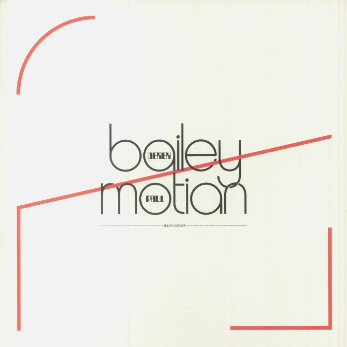 BAILEY, Derek/PAUL MOTIAN - Duo In Concert