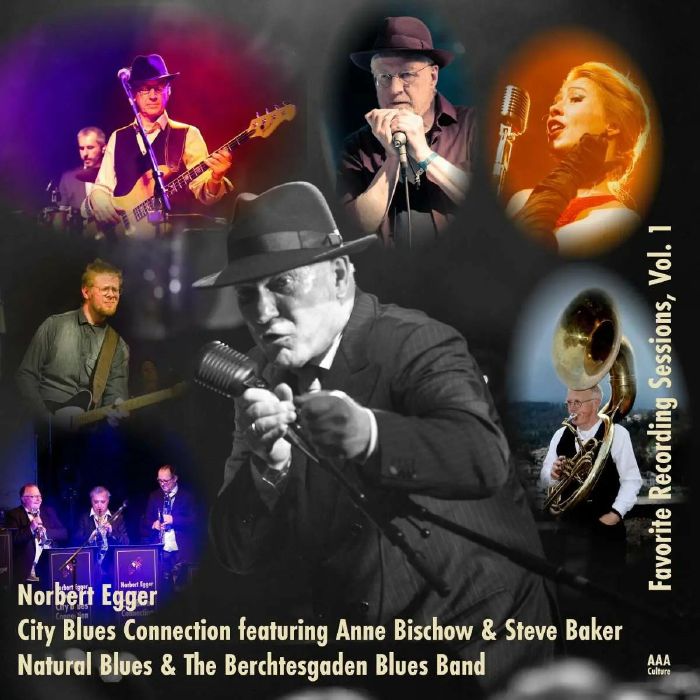 EGGER, Norbert/CITY BLUES CONNECTION/NATURAL BLUES/BERCHTESGADEN BLUES BAND - Favourite Recording Sessions Vol 1