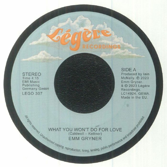 Emm Gryner / What You Won't Do For Love Emm Gryner / What You Won't Do For Love