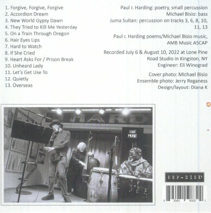 HARDING, Paul R/MICHAEL BISIO/JUMA SULTAN - They Tried To Kill Me Yesterday