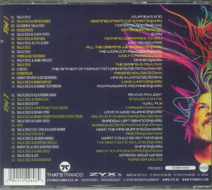 TALLA 2XLC - All The Dreams I Share (The Vocal Album)
