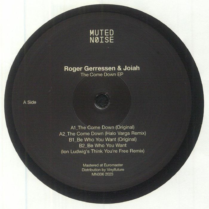 GERRESSEN, Roger/JOIAH - The Come Down EP