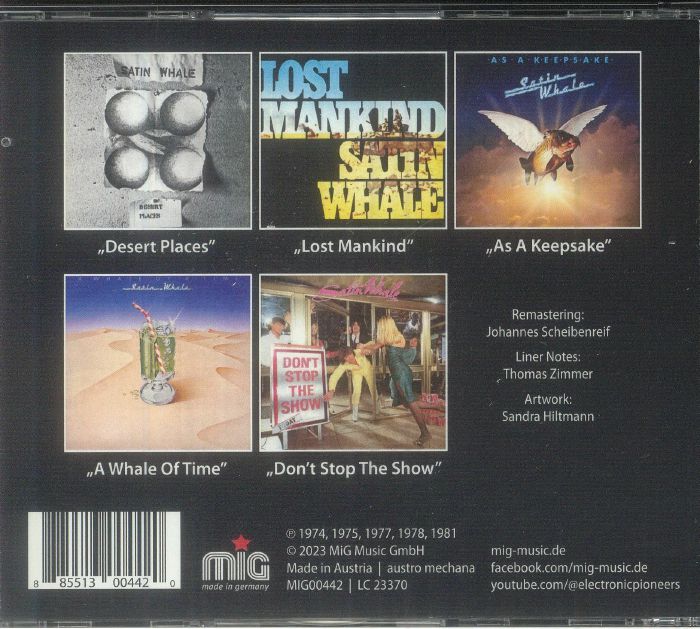 SATIN WHALE - History Box 1: The Studio Albums