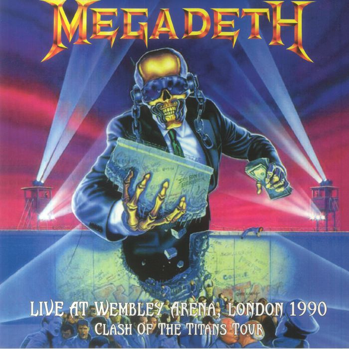 MEGADETH - Live At Wembley Arena London 1990 Clash Of The Titans Tour