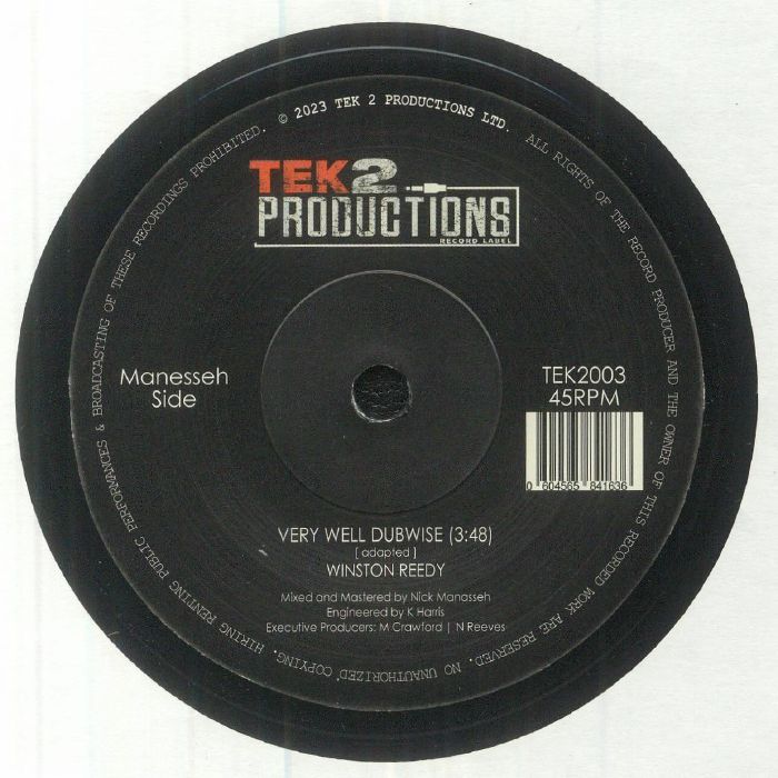 REEDY, Winston - Very Well