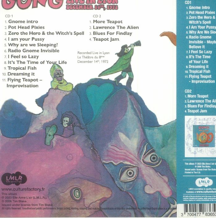 GONG - Live In Lyon December 14th 1972