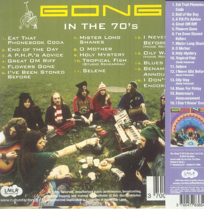 GONG - In The 70's