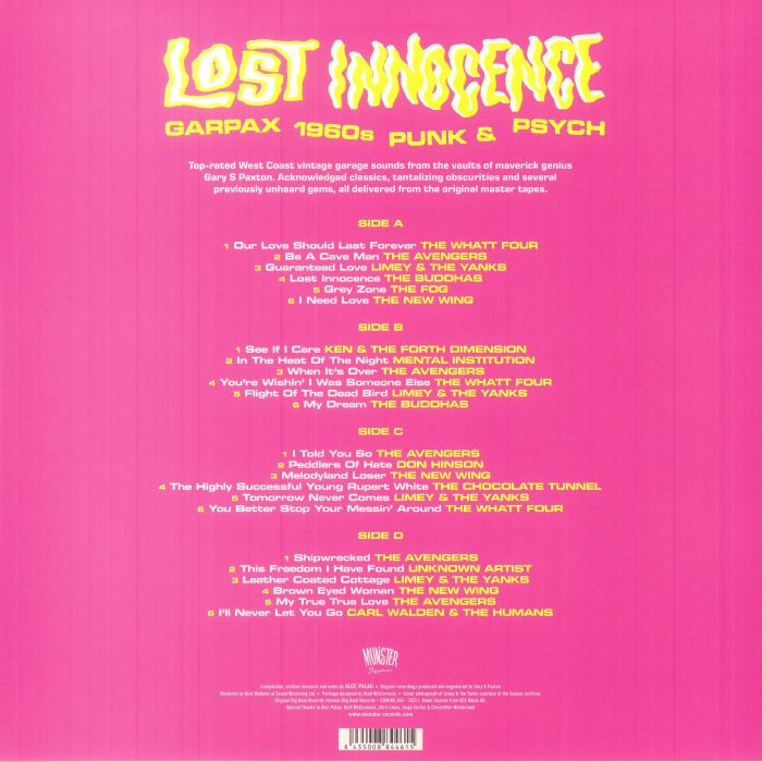 VARIOUS - LOST INNOCENCE (2LP) (LP)