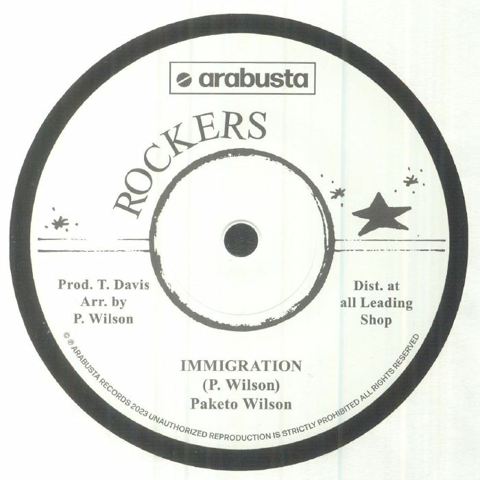 WILSON, Paketo/HIGH TIMES - Immigration (reissue)