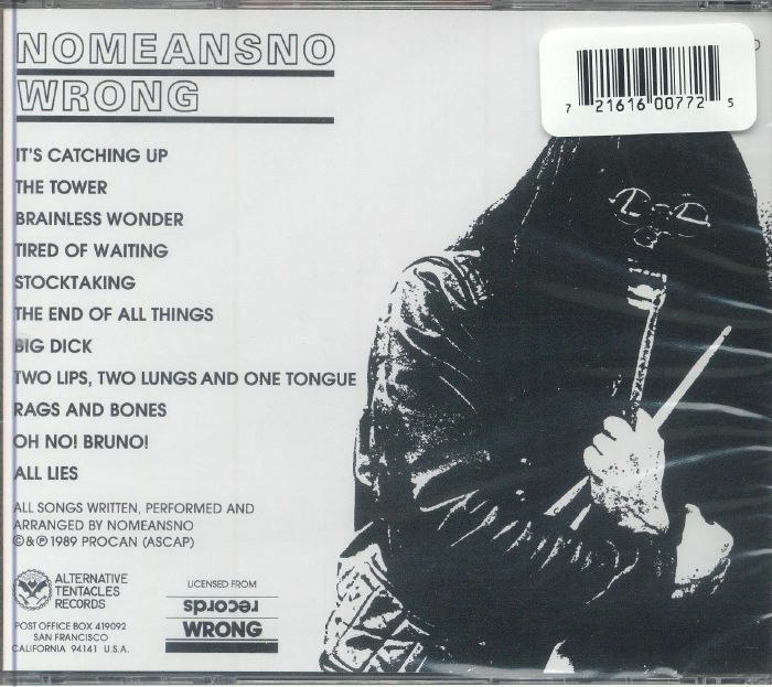 NOMEANSNO - Wrong (reissue)