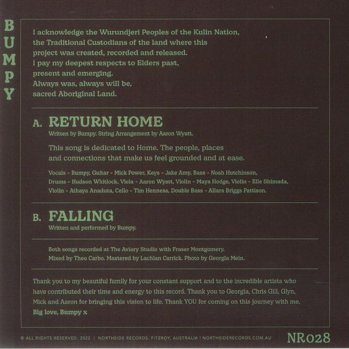 BUMPY - Return Home