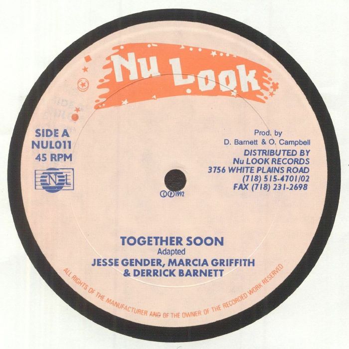 JESSE GENDER/MARCIA GRIFFITH/DERRICK BARNETT - Together Soon