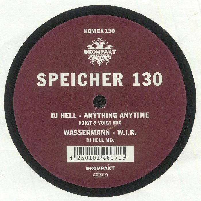 DJ HELL/WASSERMANN - Speicher 130