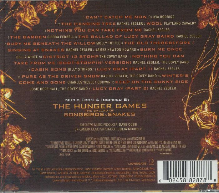 VARIOUS - The Hunger Games: The Ballad Of Songbirds & Snakes (Soundtrack)
