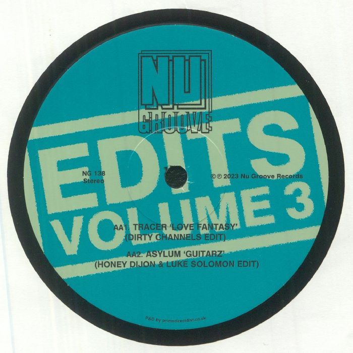 NiCe7, Mark Broom, Dirty Channels, Honey Dijon, Luke Solomon / Nu Groove Edits Vol. 3 NiCe7, Mark Broom, Dirty Channels, Honey Dijon, Luke Solomon / Nu Groove Edits Vol. 3