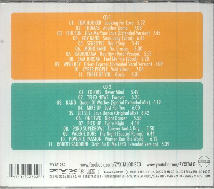VARIOUS - I Love ZYX Italo Disco Collection 33