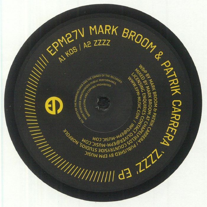 BROOM, Mark/PATRIK CARRERA - Zzzz EP